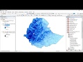 How to Download TRMM Precipitation Data and Estimate Erosivity Factor in ArcMap