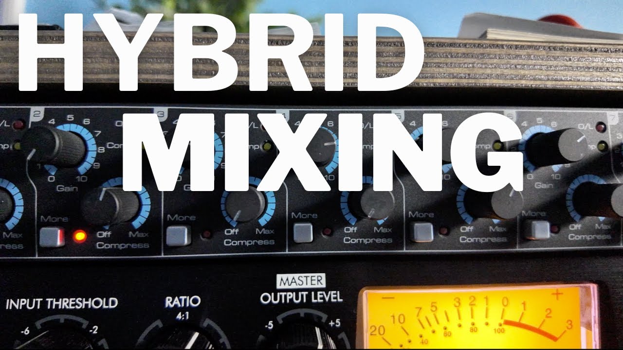 Switching to a Hybrid Mixing Setup (upgrading my i/o) - YouTube