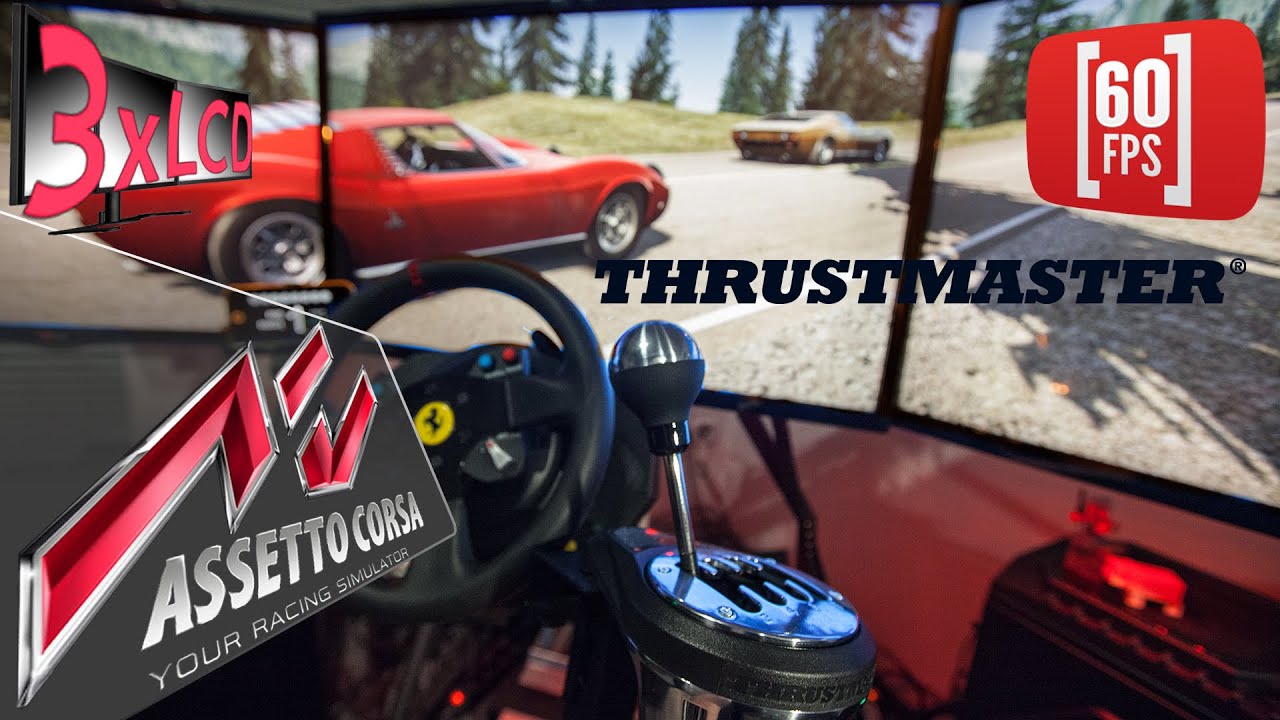 Assetto Corsa *NEW* Miura driven with manual shifter