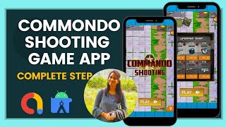 How to Make Commando shooting Game App | Android Game App screenshot 4