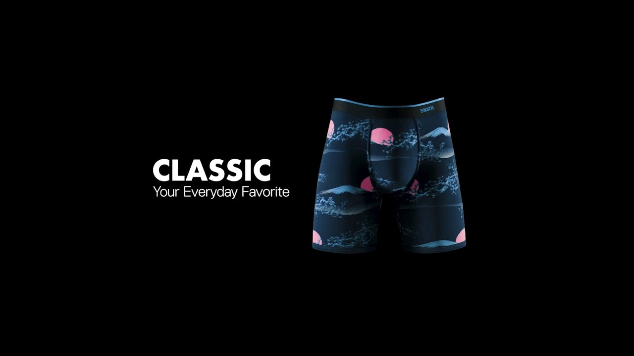 Classic Boxer Brief Print // Tie Dye- Peace (M) video thumbnail