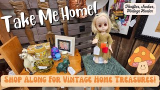 Antique Booth Mark Downs? LOVE IT! Shop With Me For Vintage Home Treasures & Decor