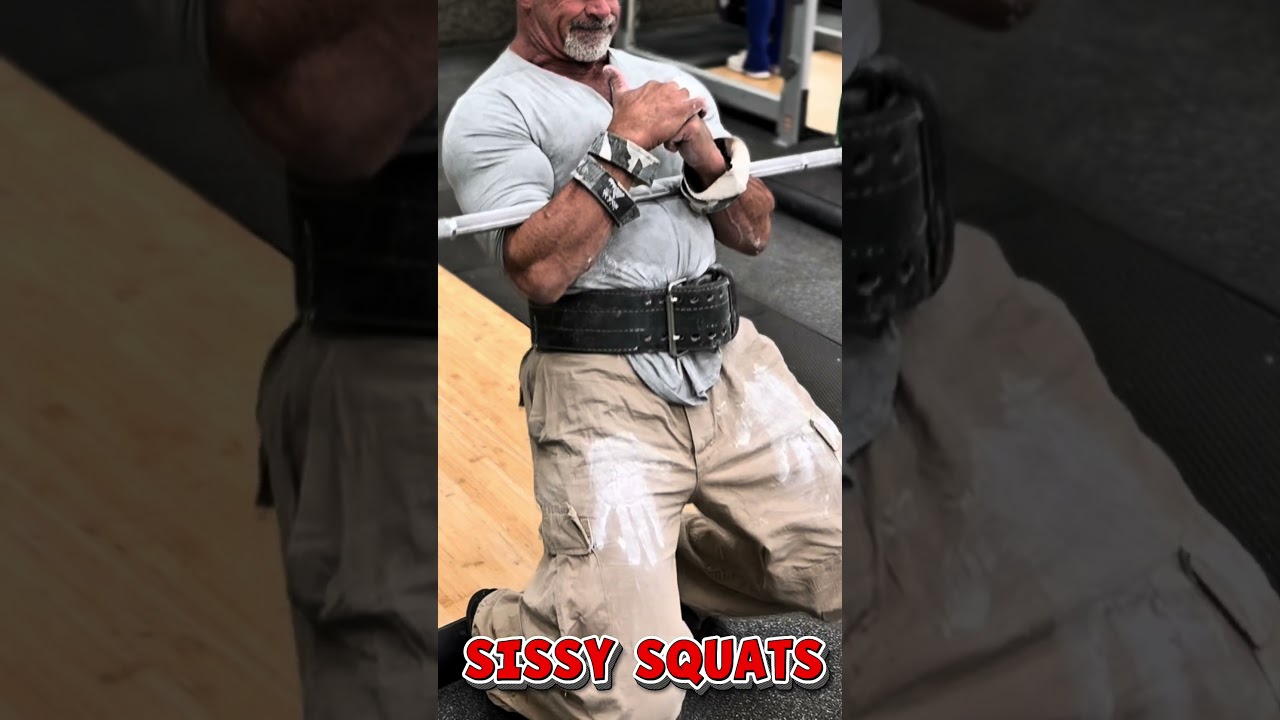 SISSY SQUATS FOR FRONT QUADS ##QUADS ##SQUATS #workout #motivation #workouttips