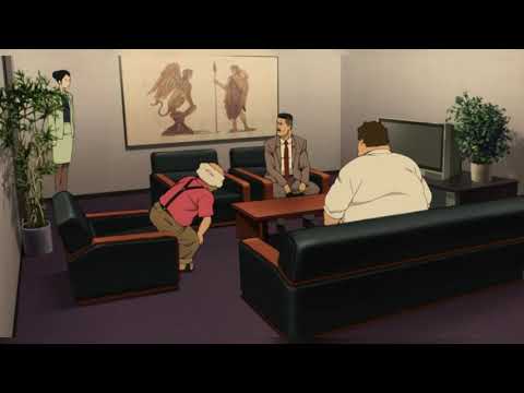 Paprika (2006) - Konakawa meets Chiba for the first time [SUB ENGLISH]