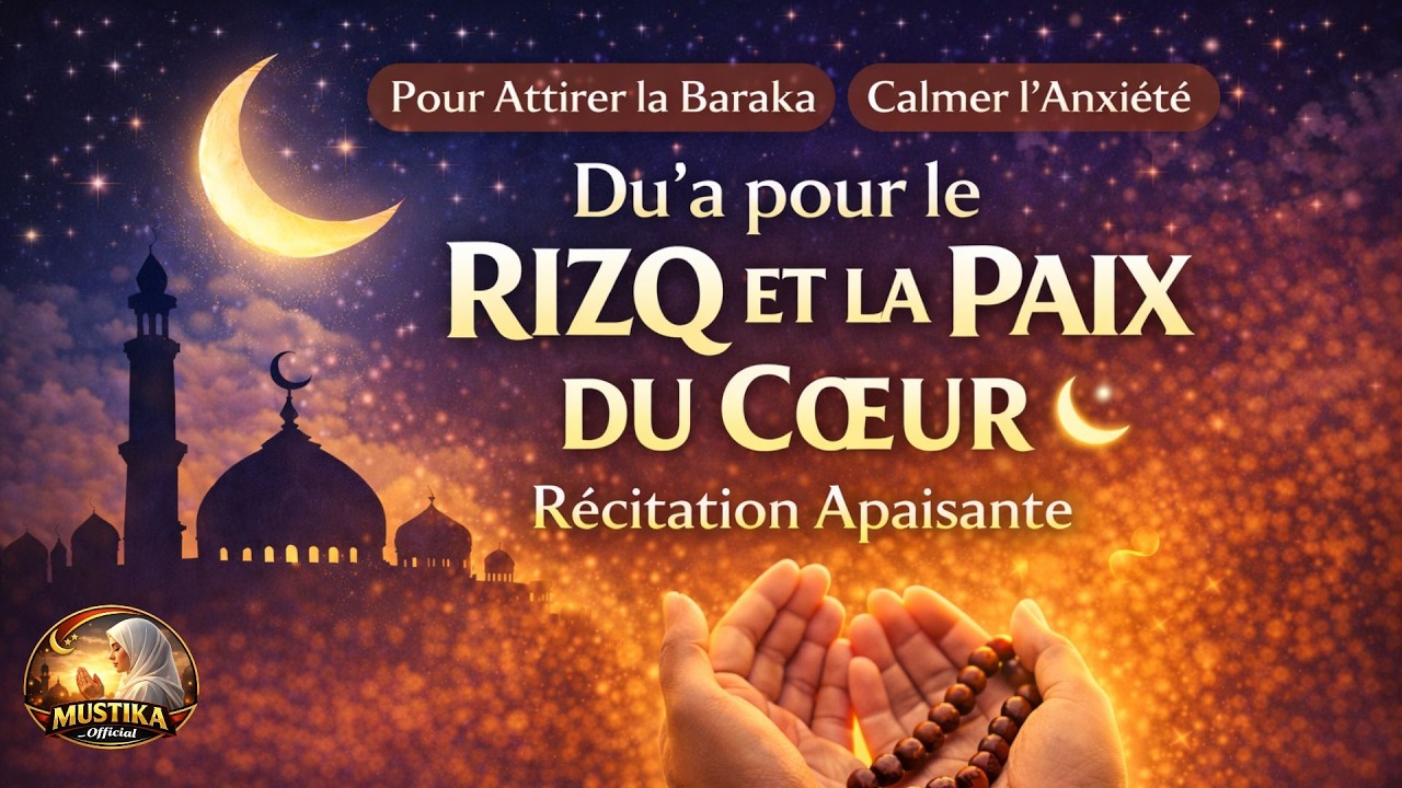Du'a pour le Rizq et la Paix du Cœur 🌙 | Récitation Apaisante
