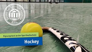 Hockey - Eignungstest an der Sporthochschule