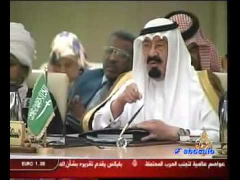 سلطان نجد عبد الله يوبخ القذافي في القمة العربية 2003