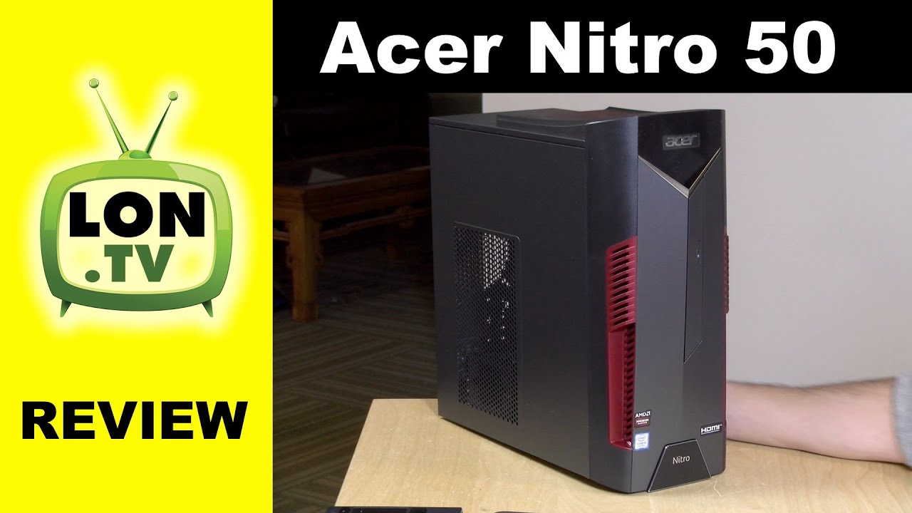 Acer Nitro 50 Gaming Desktop PC Review - Under YouTube