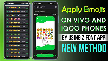 Z Font Emoji Apply Kaise Kare | Ios Emoji Apply On Vivo Phones | Z Font Emoji Apply Problem Solve