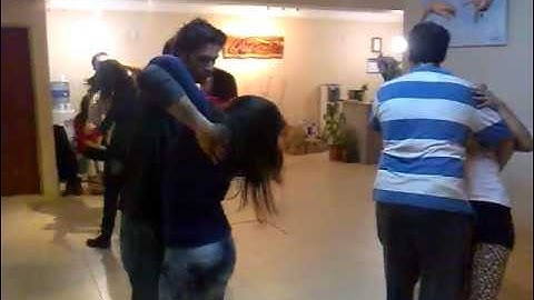 Lambada-Zouk en Queruba-Arte - Clase principiante 2da parte