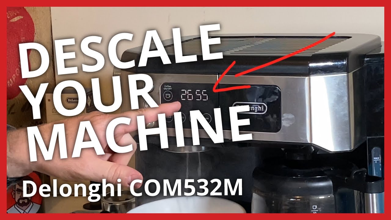 How to Maintain and Descale a DeLonghi Coffee Maker with White Vinegar -  Shymon