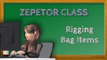 [ZEPETOR CLASS] Rigging Bag Items (Handbag & Sling Bag)