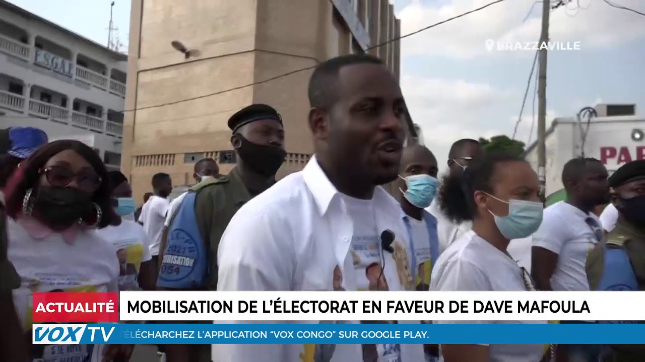 Mobilisation de l'électorat en faveur de Dave Mafoula