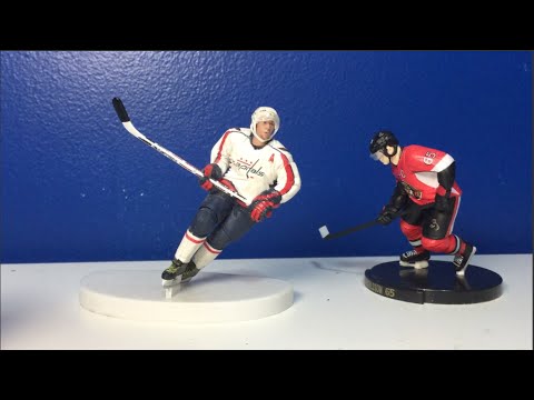 NHL Figure Fun Time Karlsson Confronts Ovechkin 
