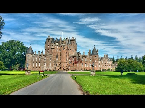 Spring Easter Holiday Weekend Drive With Music On History Visit To Glamis Castle Angus Scotland