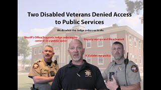 Freedoms Denied No Press In Public Here We Do What A Judge Says Catoosa County Georgia