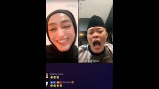 Santyka Fauziah Live Bareng Kang Sule Tik tok Terbaru Part 2