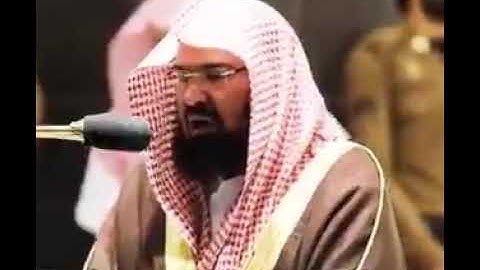 تلاوة معالي الشيخ أ.د:#عبدالرحمن_السديس حفظه الله https://t.co/oX4bkJk0Yj