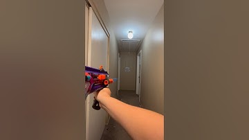 Nexus pro X shooting a mega xl dart #nerf #nerfguns