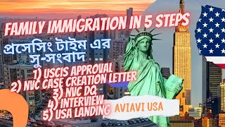 F4 Visa Processing time good updates US Immigration in 5 steps|| প্রসেসিং টাইম এর সু-সংবাদ