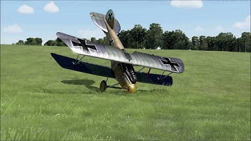 Rise of Flight: emergency landing with a surprise