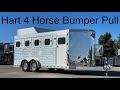 Hart 4 Horse Bumper Pull