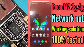 Poco m2 3g,4g not working solution || Poco m2 network problem solution || @mobileservicingbangla