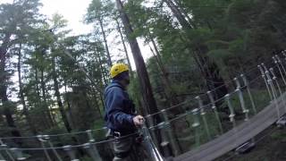 Gopro: redwood ziplining in northern ...