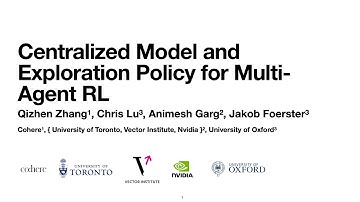 AAMAS 2022: Centralized Model and Exploration Policy for Multi-Agent RL