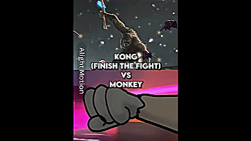 Godzilla and Kong (Finish The Fight) VS Triangle and Monkey
