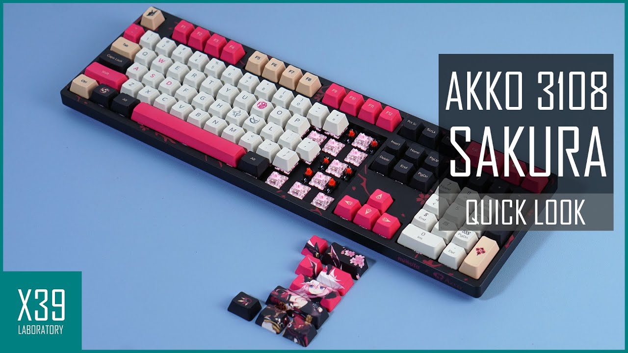 AKKO 3108 Honkai Impact III - Yae Sakura Limited edition - QUICK