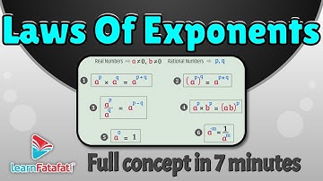 Class 9 Maths Chapter 1 Number Systems | Laws of Exponents | LearnFatafat