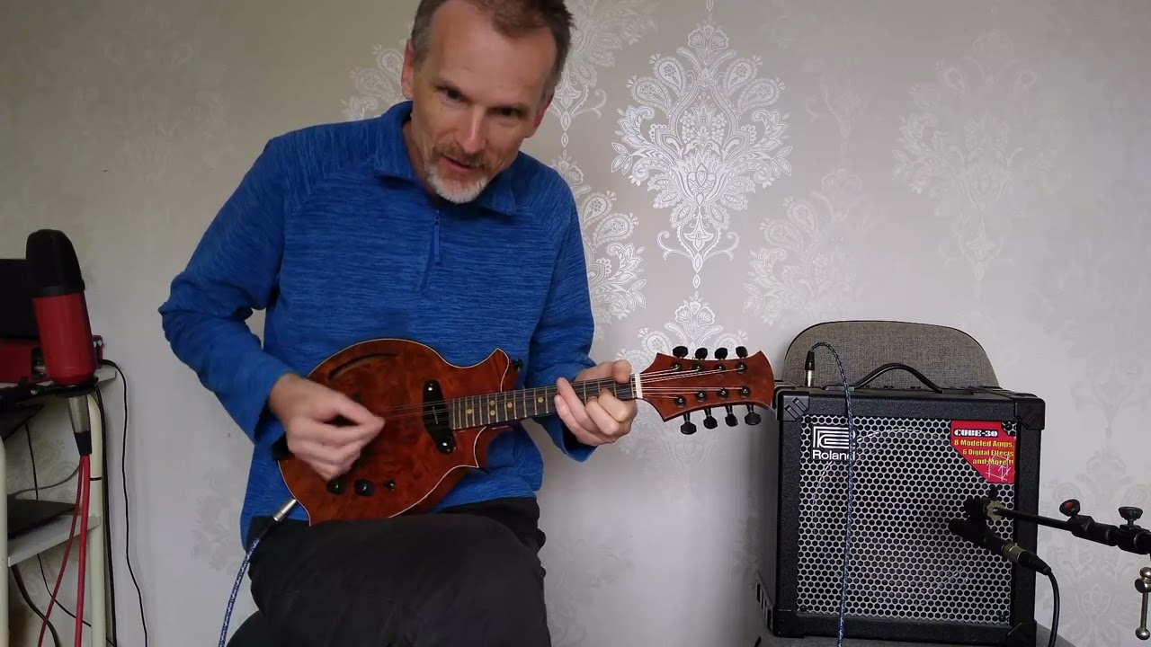 New 8 String Electric Mandolin Demo - YouTube