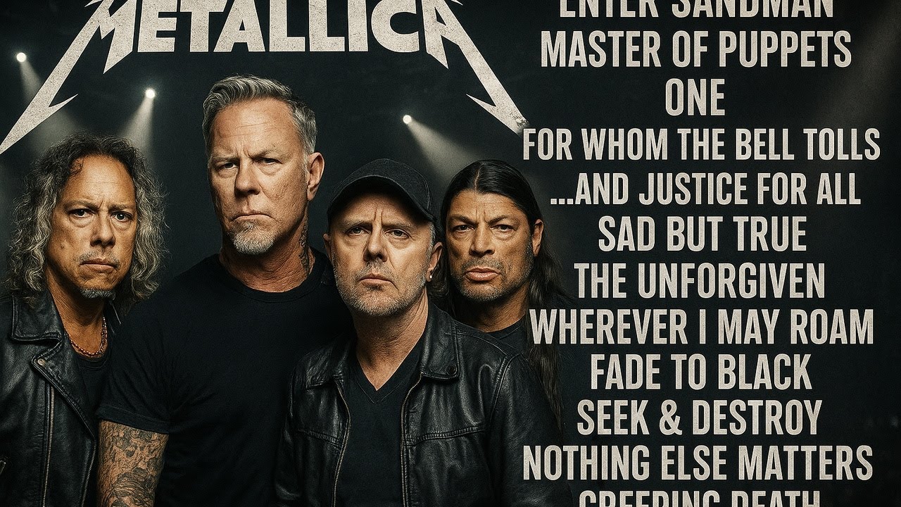 Epic Metallica & Guitar Riffs | Emo Rock Playlist in a Slow Rock Live Concert Full Experience