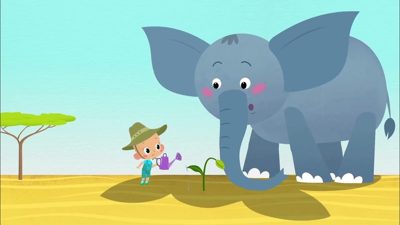 Слоника песенку. Привет малыш песенка про слона.
