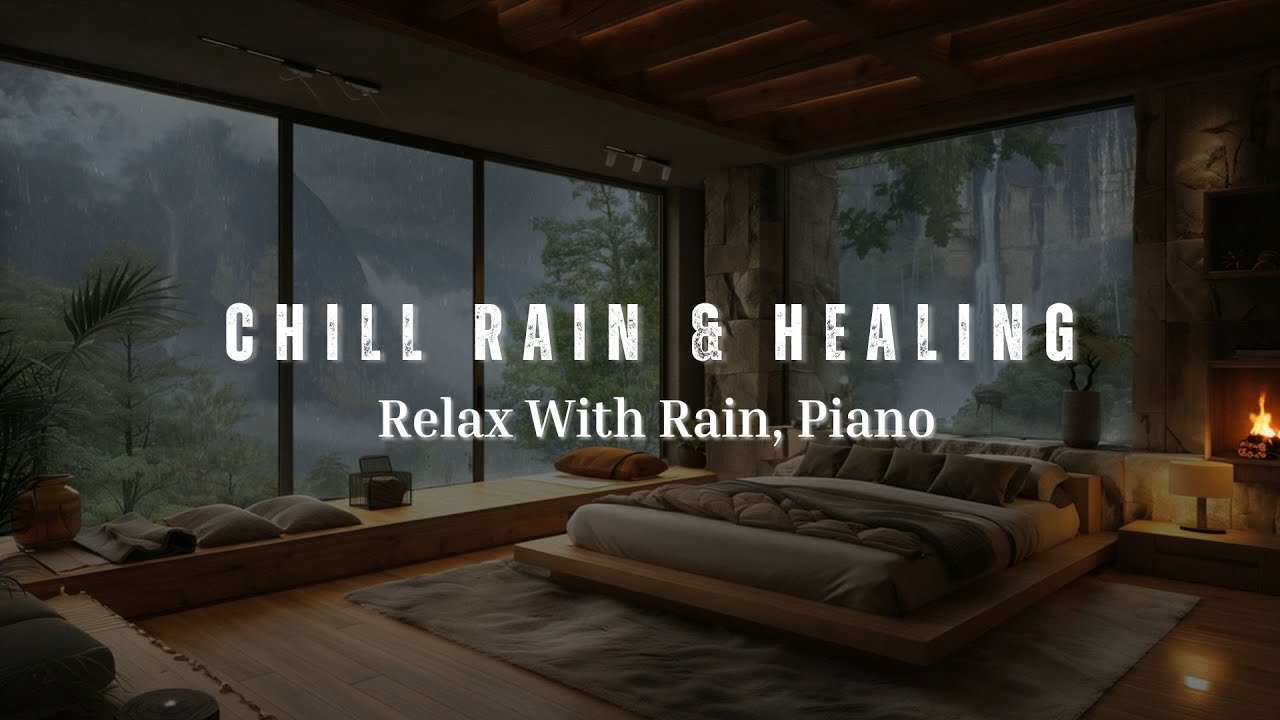 Fall Into Sleep with Relaxing Piano Music & Rain Sounds - Deep Sleep ...