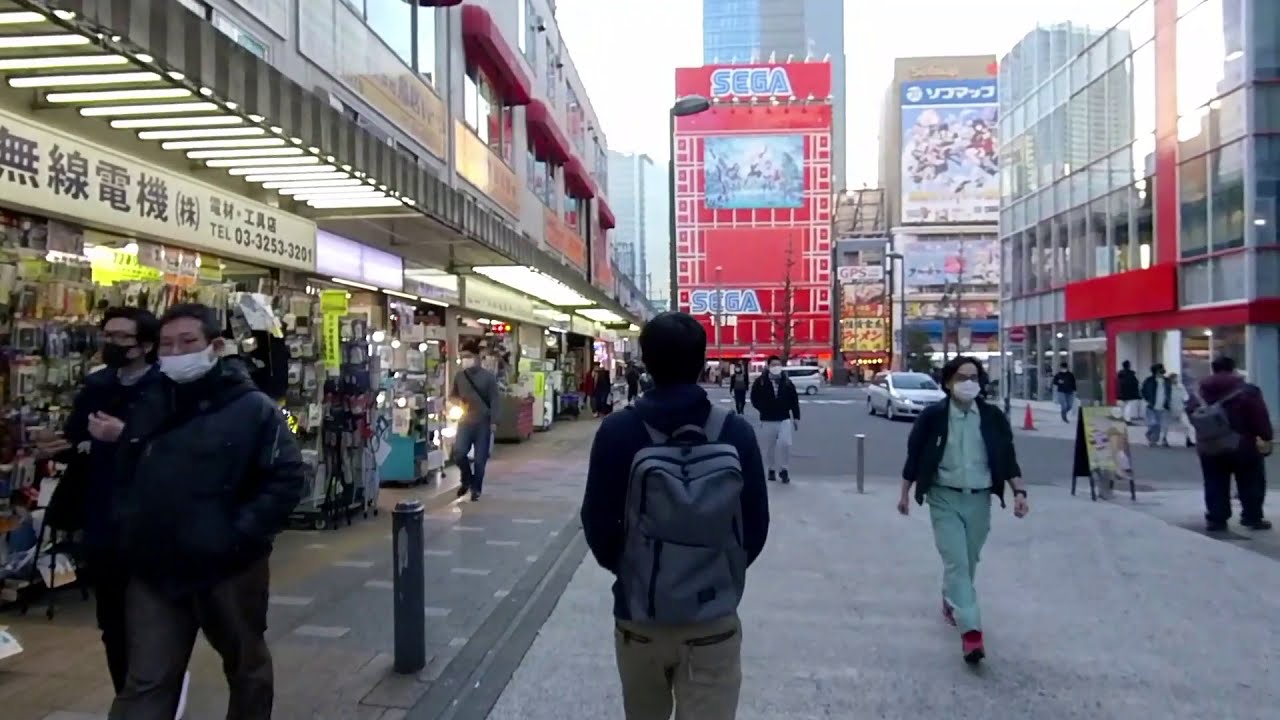 【動画】秋葉原の記録（2021年2月）