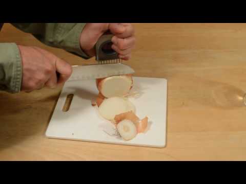 Easy Onion Holder Slicer Vegetable Cutter Tool Review