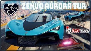 Asphalt 9 Тест драйв сетевая игра ZENVO AURORA TUR