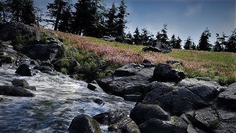 ⏭SPEED LEVEL DESIGN - FOREST GLADE - UNREAL ENGINE 4
