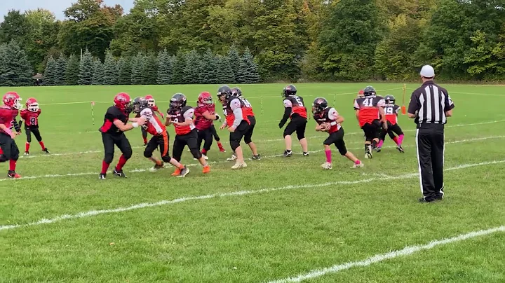 Gavin TD run vs. Holley
