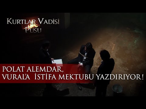 Polat Alemdar, Vural'a istifa mektubu yazdırıyor!