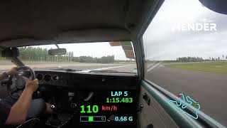 Kymiring Toyota Carina - Ring Race Club trackday 26.7.2022