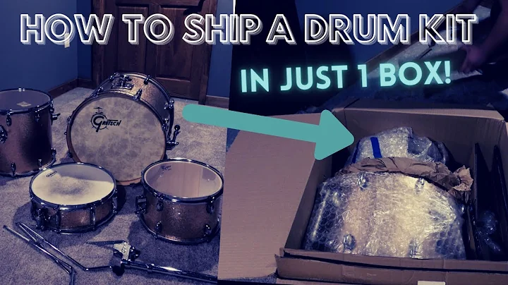 Как безопасно упаковать набор барабанов в одну коробку
