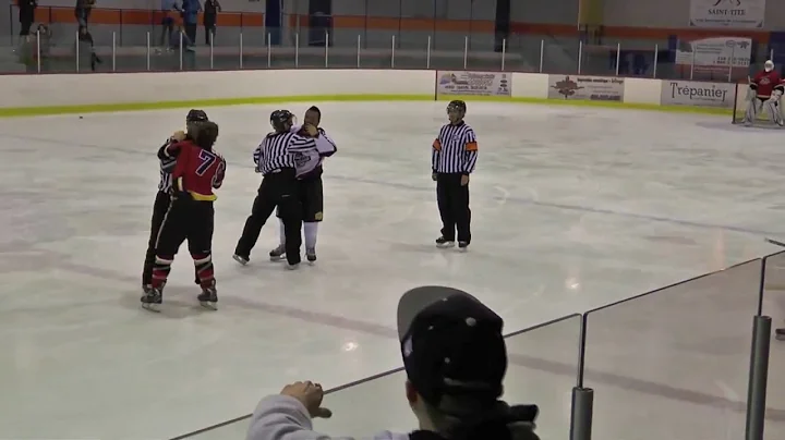 Joel Roch (St.Gabriel) vs. Frederick Cote (St.Tite)