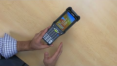 Unboxing the Zebra MC9400/MC9450 Mobile Computer