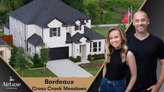 Luxury home tour of the Bordeaux at Cross Creek Meadows by Taylor Morrison | by AirLuxe Studios
