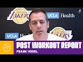 Frank Vogel talks about having a fully healthy AD for the season restart | Lakers Workouts