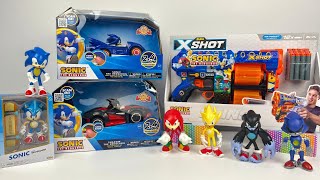 Sonic The Hedgehog Collection Unboxing Review | Car Race RC \& Speed Launcher