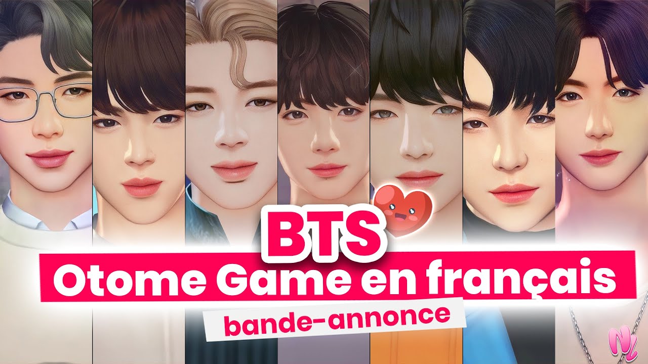 BTS Otome Game fr - Bande-annonce ❤️